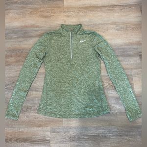 Green Nike Dry Fit Long Sleeve